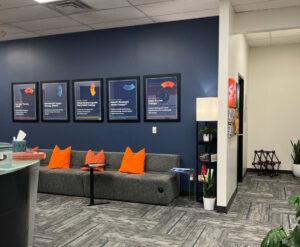 HyperCharge Clinic Reception Area